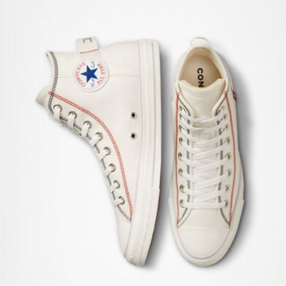 Converse Chuck Taylor All Star Logo Tag Hightop Sneaker Shoes Size 11 - Picture 10 of 16